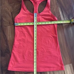 Women's Coral/ Red  Tank Top